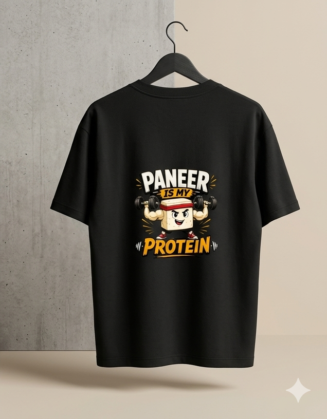 Paneer is my Protein Unisex Standard Crew T-Shirt | DC Culture