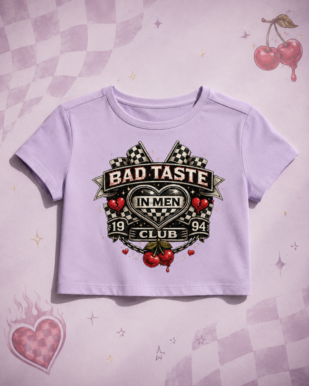 Bad Taste in Men Club 1994 | Baby Tee | DC Culture