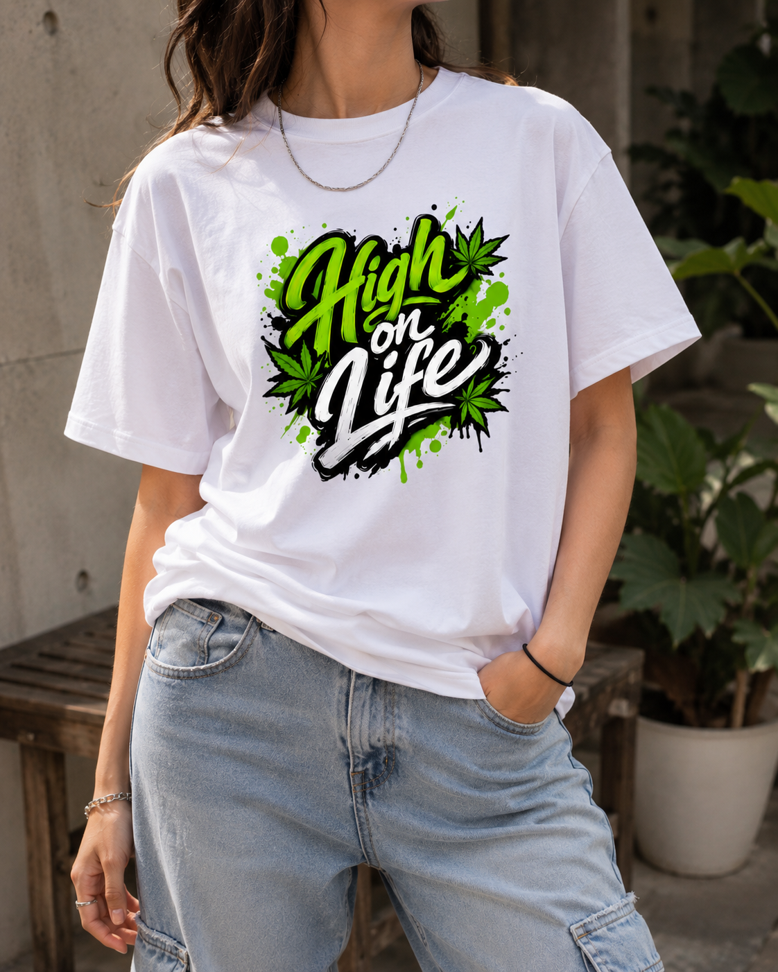 High on Life | Unisex Standard Crew T-Shirt | DC Culture