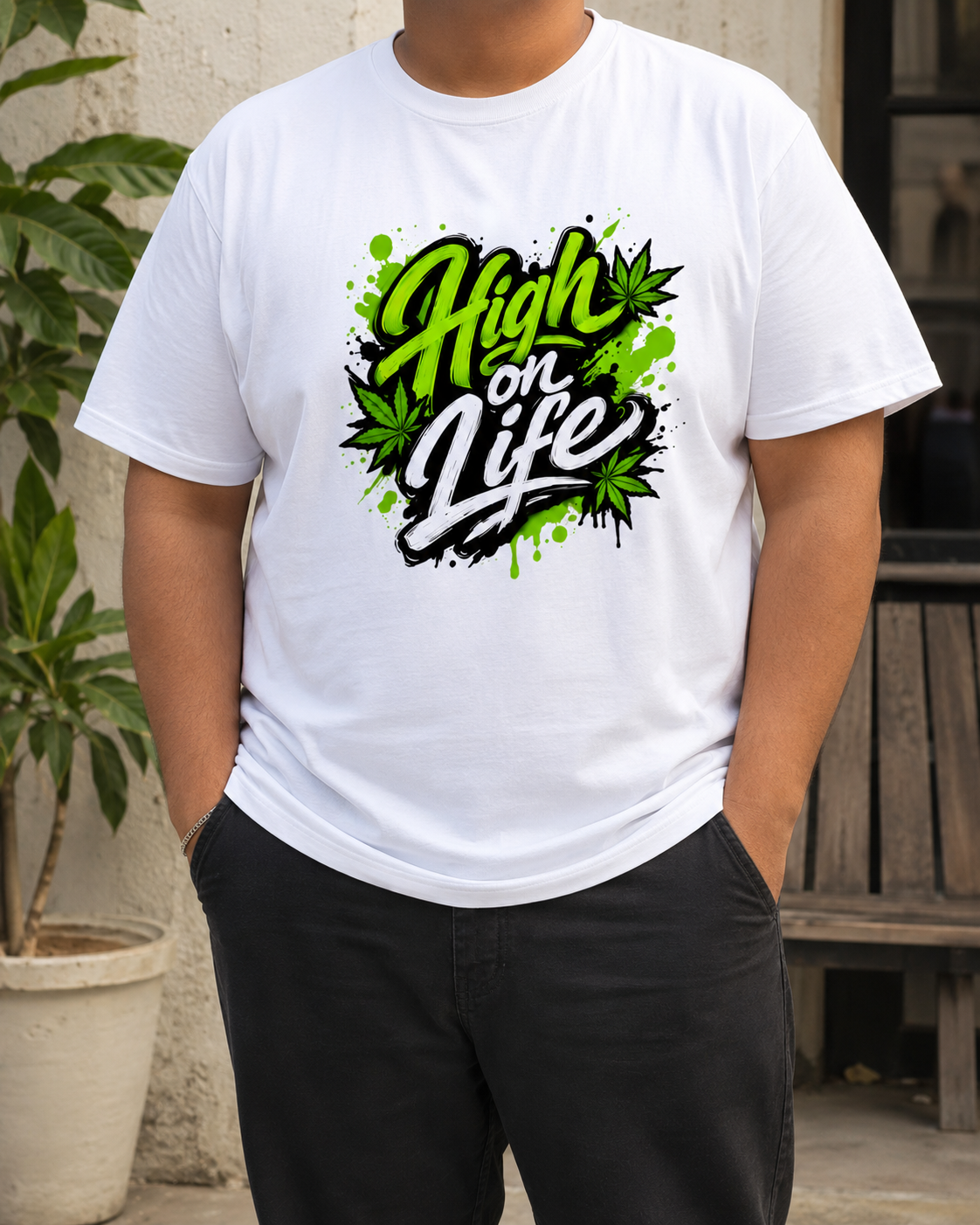 High on Life | Unisex Standard Crew T-Shirt | DC Culture