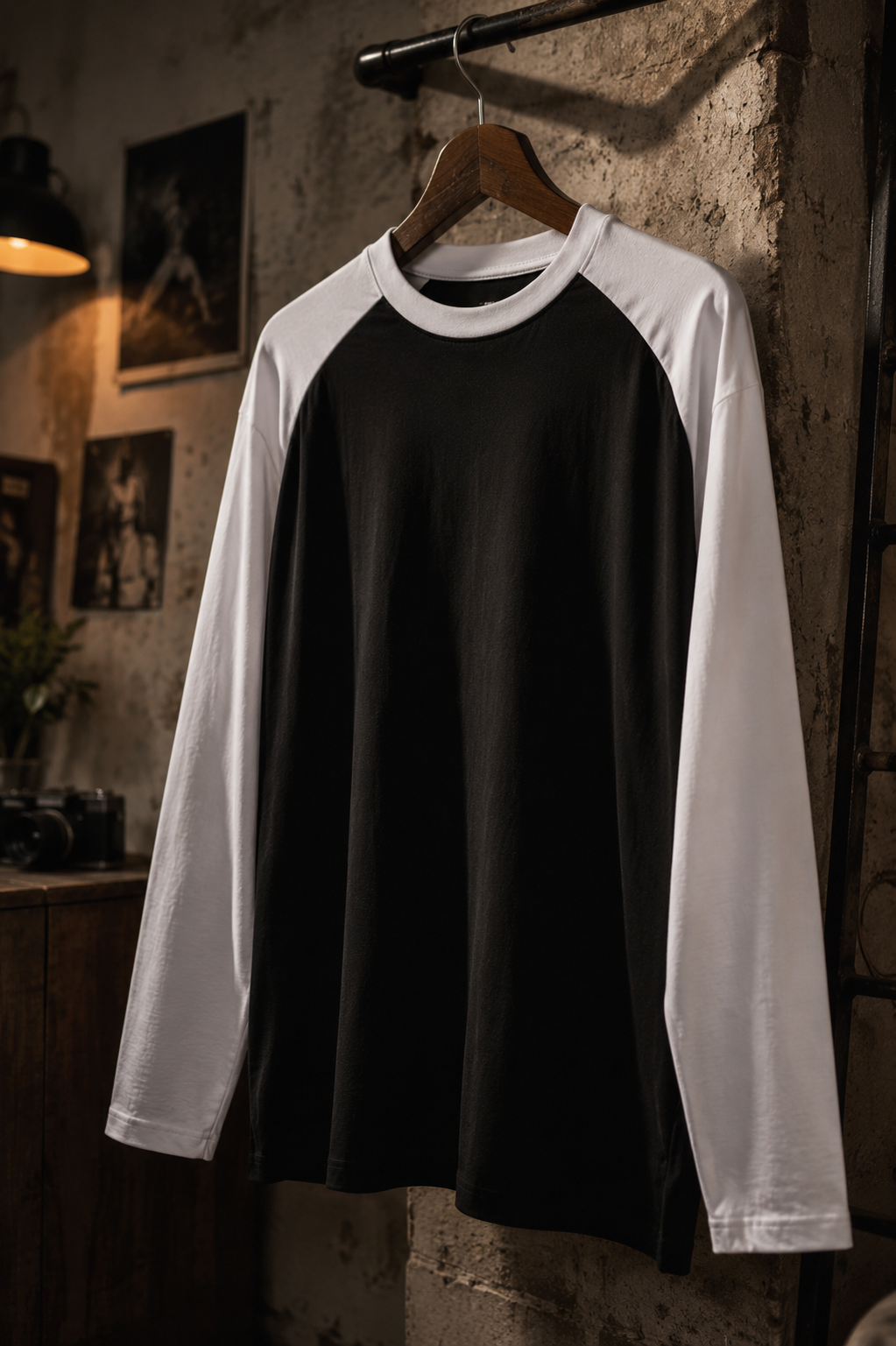 Sober | Black White Unisex Raglan T-Shirt | DC Culture