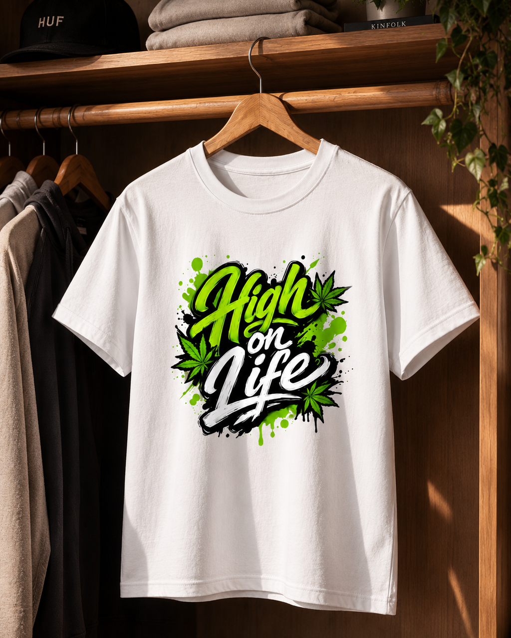 High on Life | Unisex Standard Crew T-Shirt | DC Culture