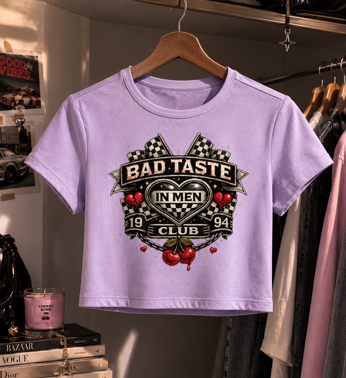 Bad Taste in Men Club 1994 | Baby Tee | DC Culture