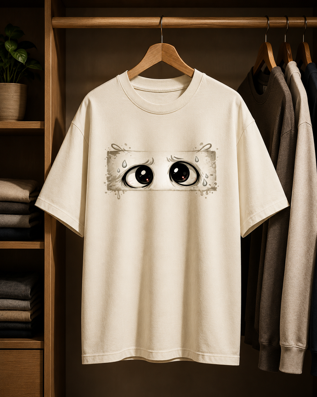 Desperate Eyes | Unisex Classic Crew T-Shirt | DC Culture