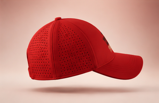 My Therapist has Paws | Red Sports Cap | DC Culture