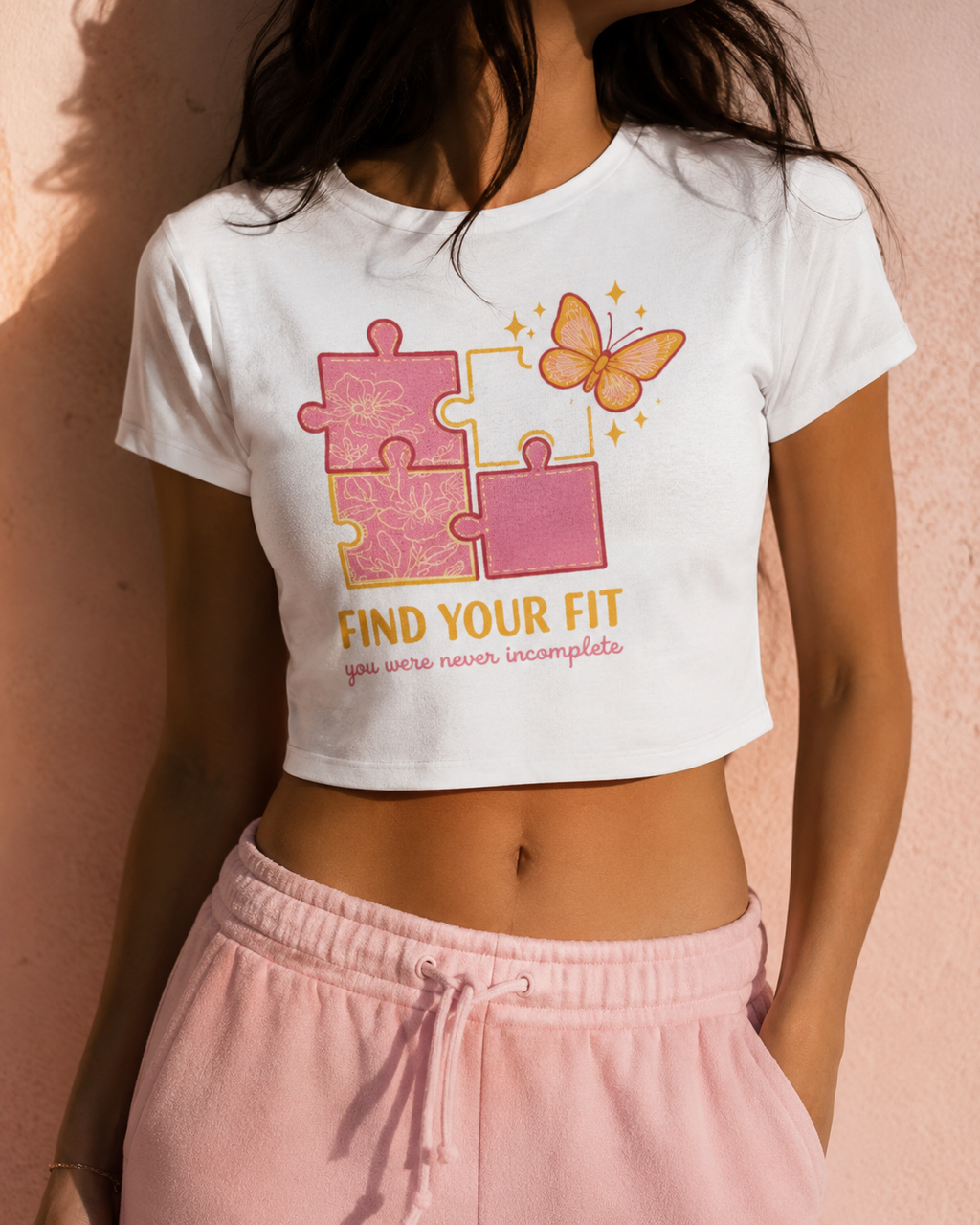 Find Your Fit | Baby Tee | DC Culture