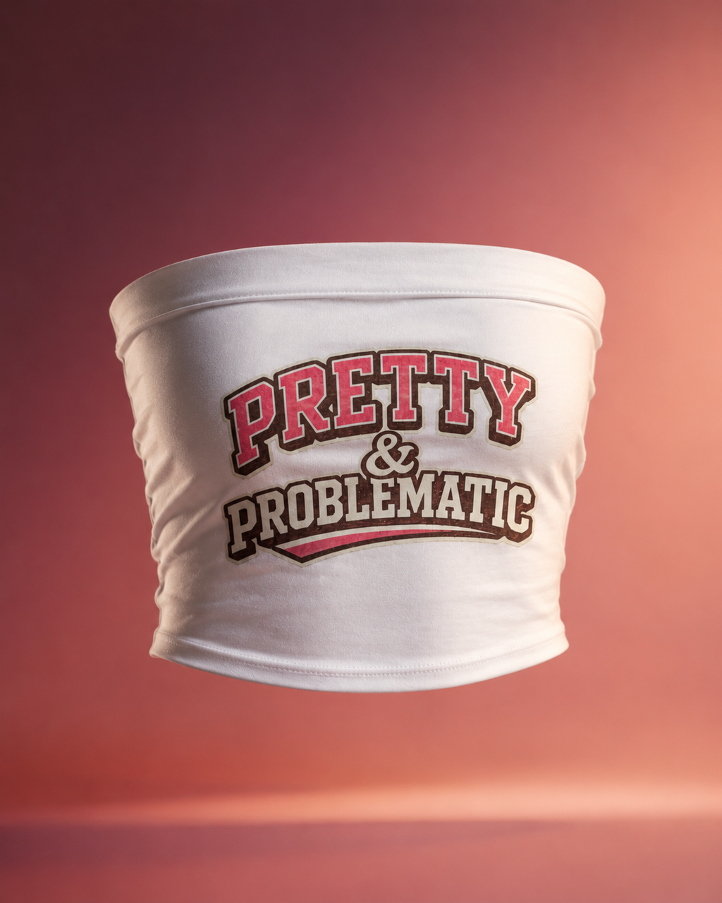 Pretty & Problematic | Aop Tube Top | DC Culture
