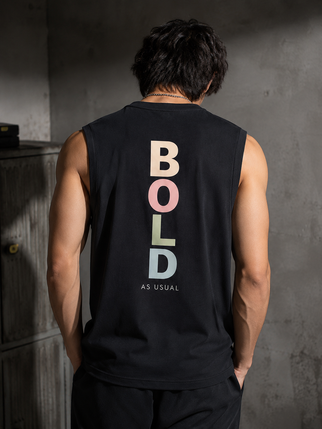 Bold | Men's Sleeveless T-Shirt | DC Culture