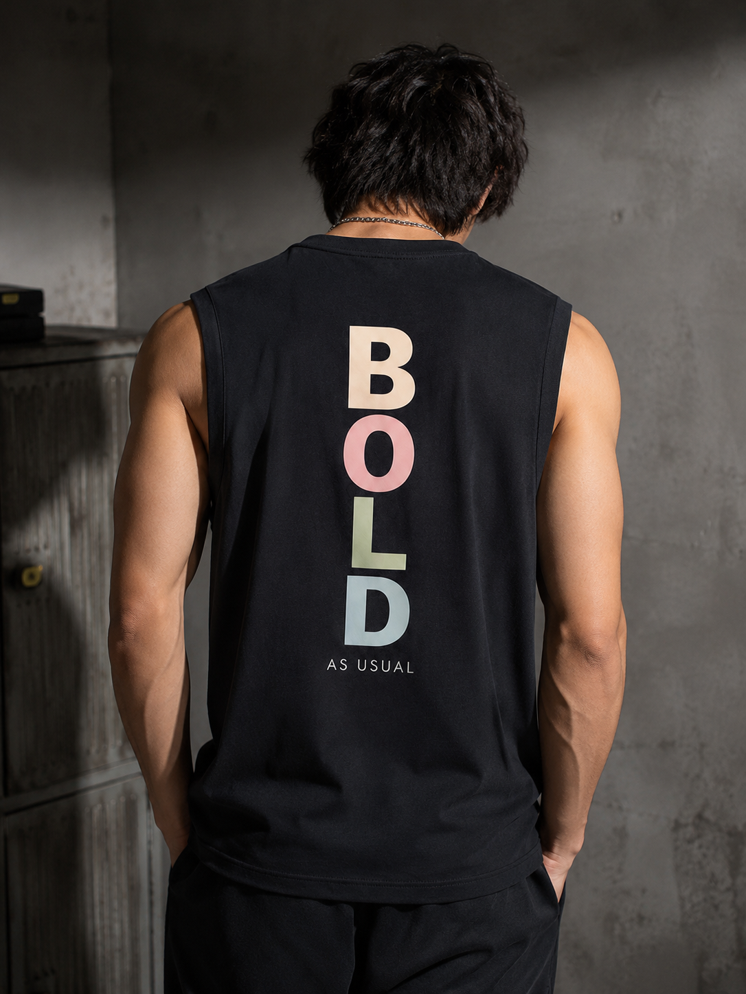 Bold | Men's Sleeveless T-Shirt | DC Culture