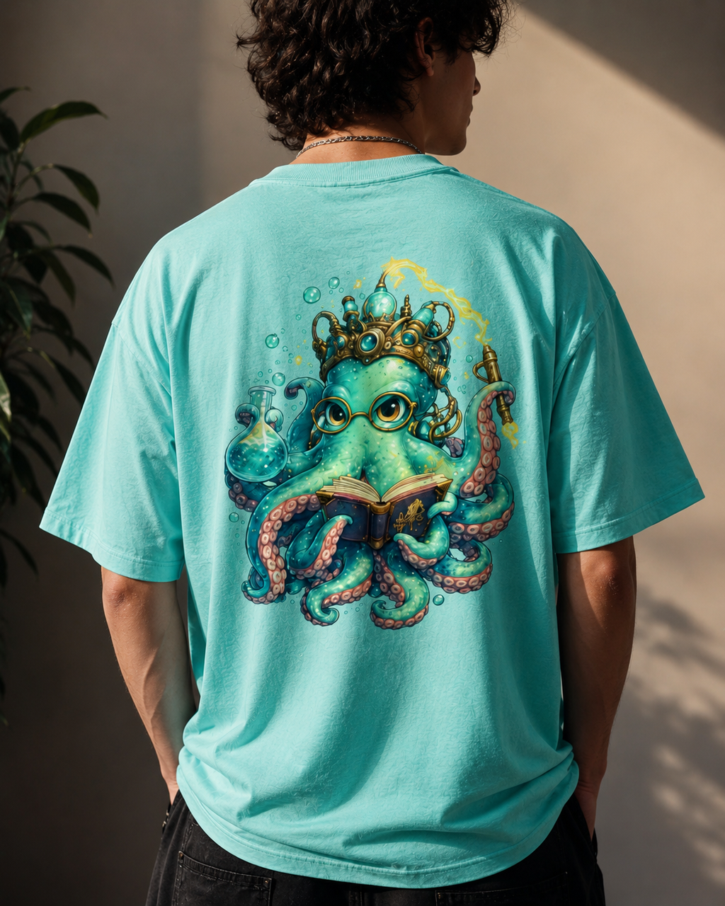 Octopus Intelligence | Unisex Oversized Classic T-Shirt | DC Culture