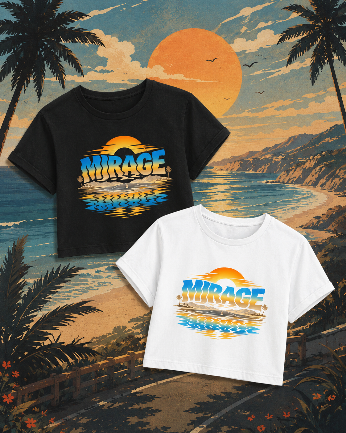 Mirage | Baby Tee | DC Culture