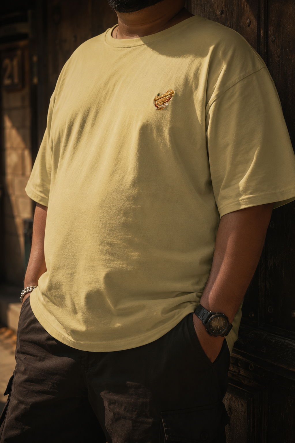 Epic Krishna | Unisex Oversized Standard T-Shirt | DC Culture