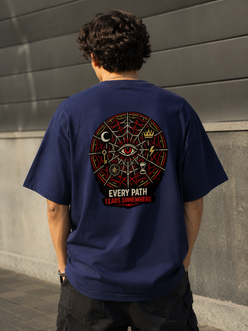 Every Path leads | Unisex Oversized Classic T-Shirt | DC Culture