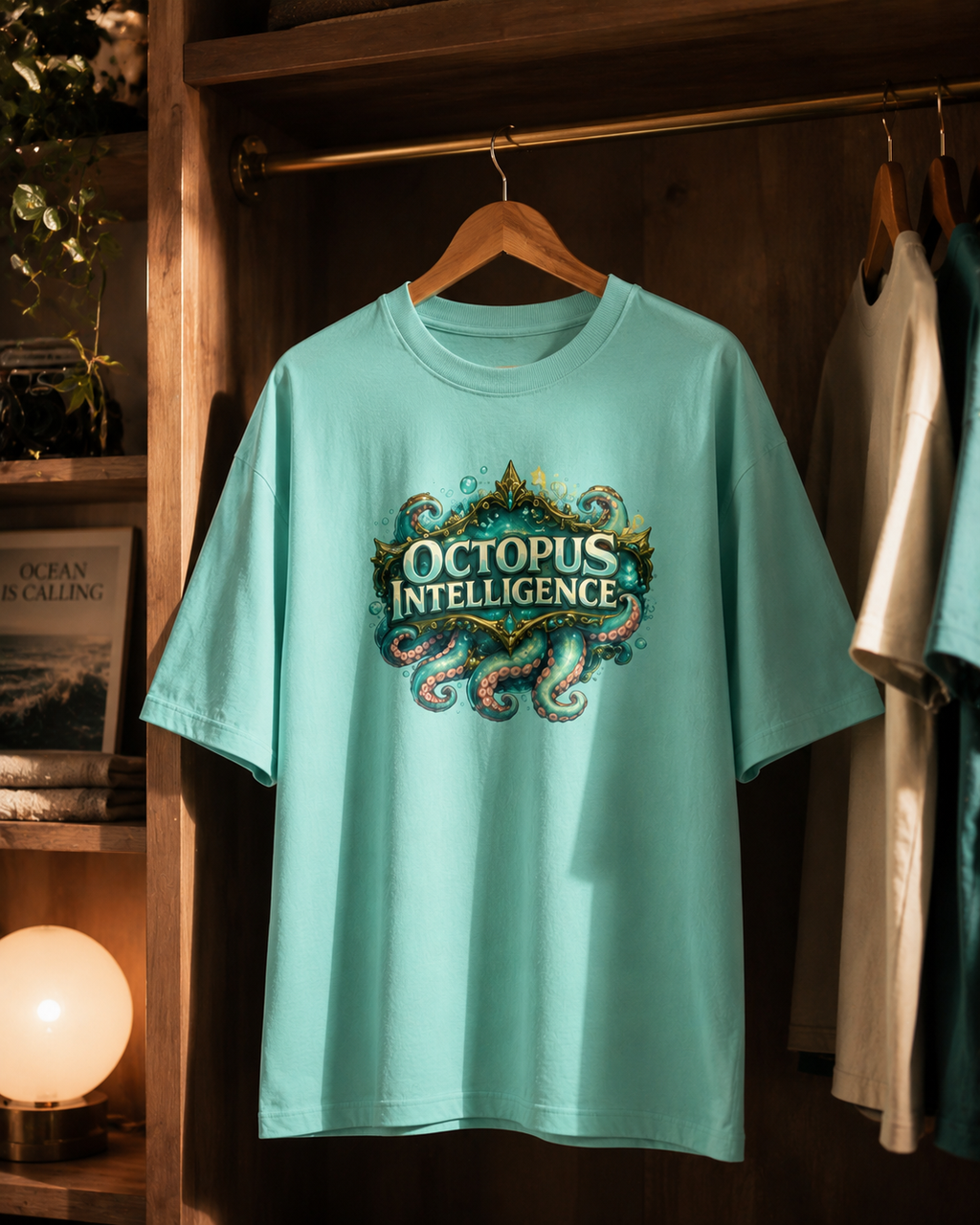 Octopus Intelligence | Unisex Oversized Classic T-Shirt | DC Culture