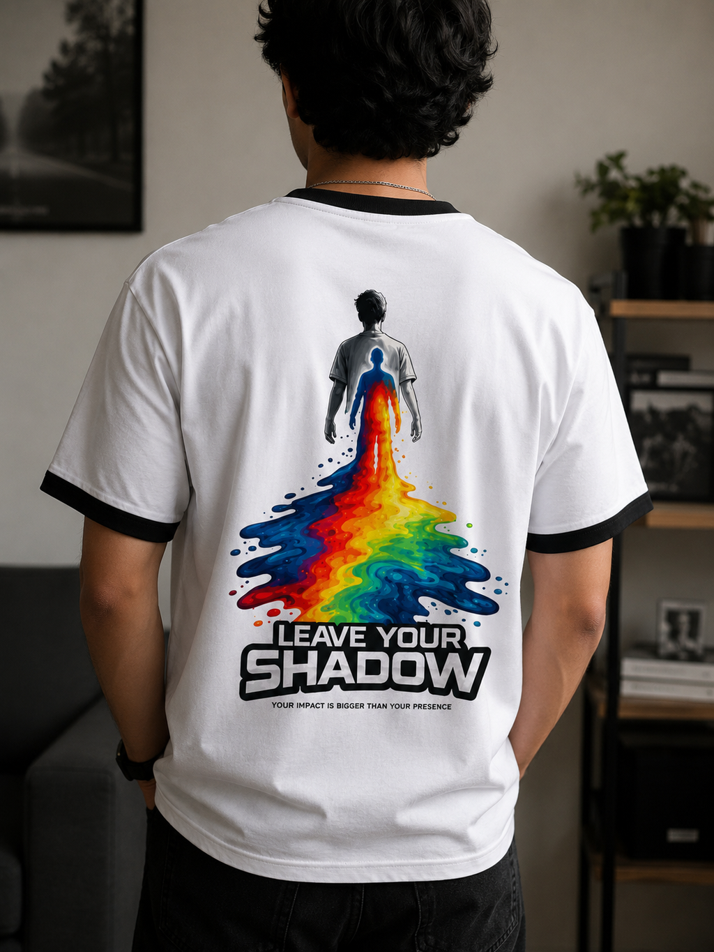 Shadow | Unisex Ringer T-Shirt | DC Culture