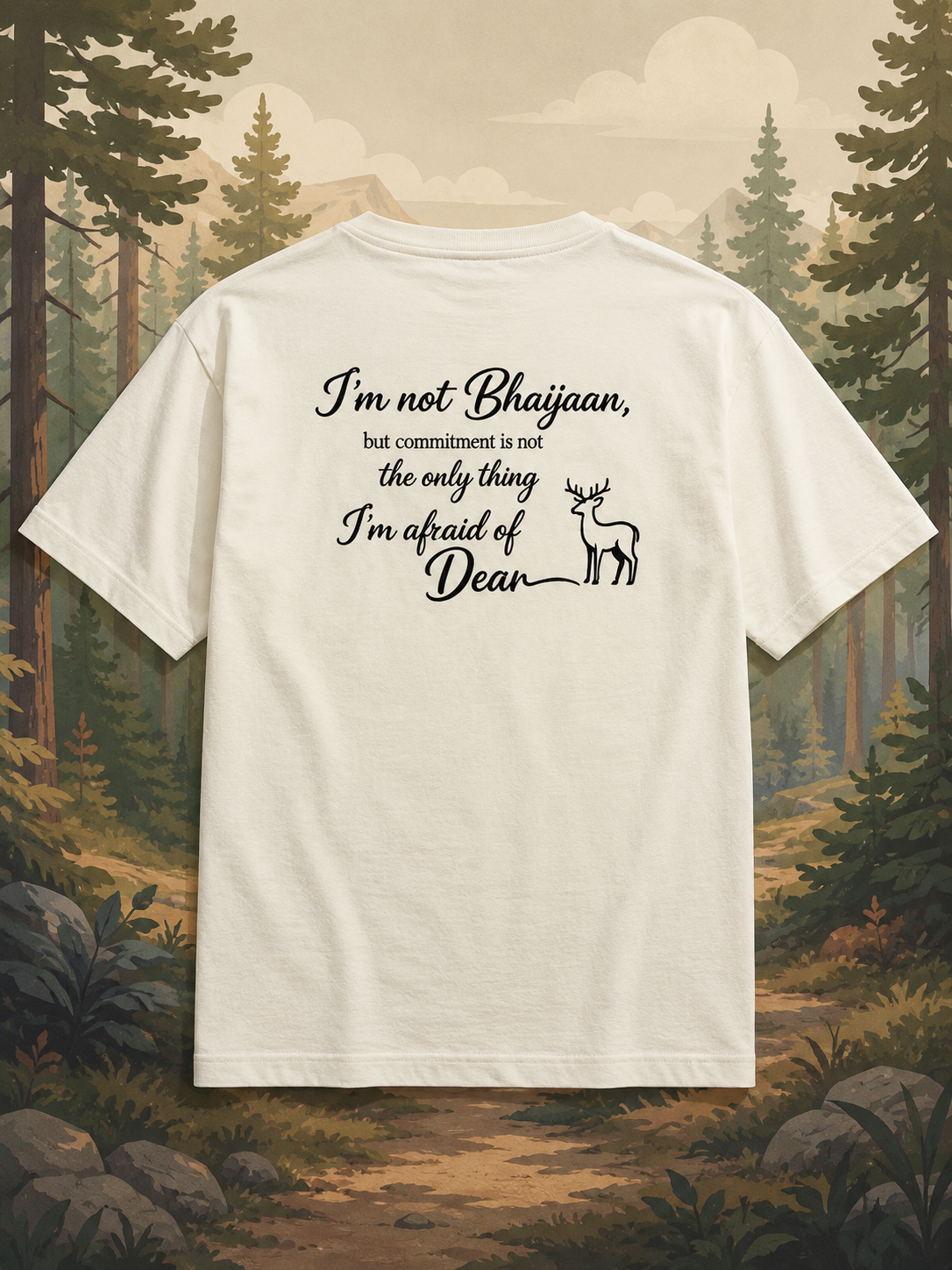 I'm not Bhaijaan | Unisex Classic Crew T-Shirt | DC Culture
