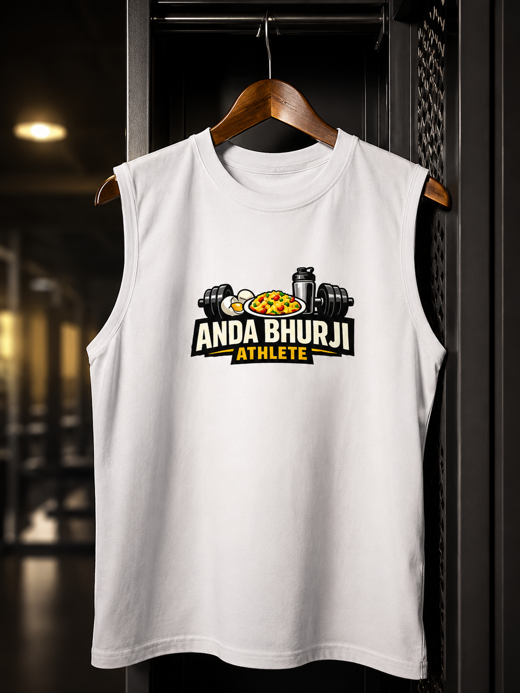 Anda Bhurji Athlete Sando | Men's Sleeveless T-Shirt Vest Tank Top | DC Culture