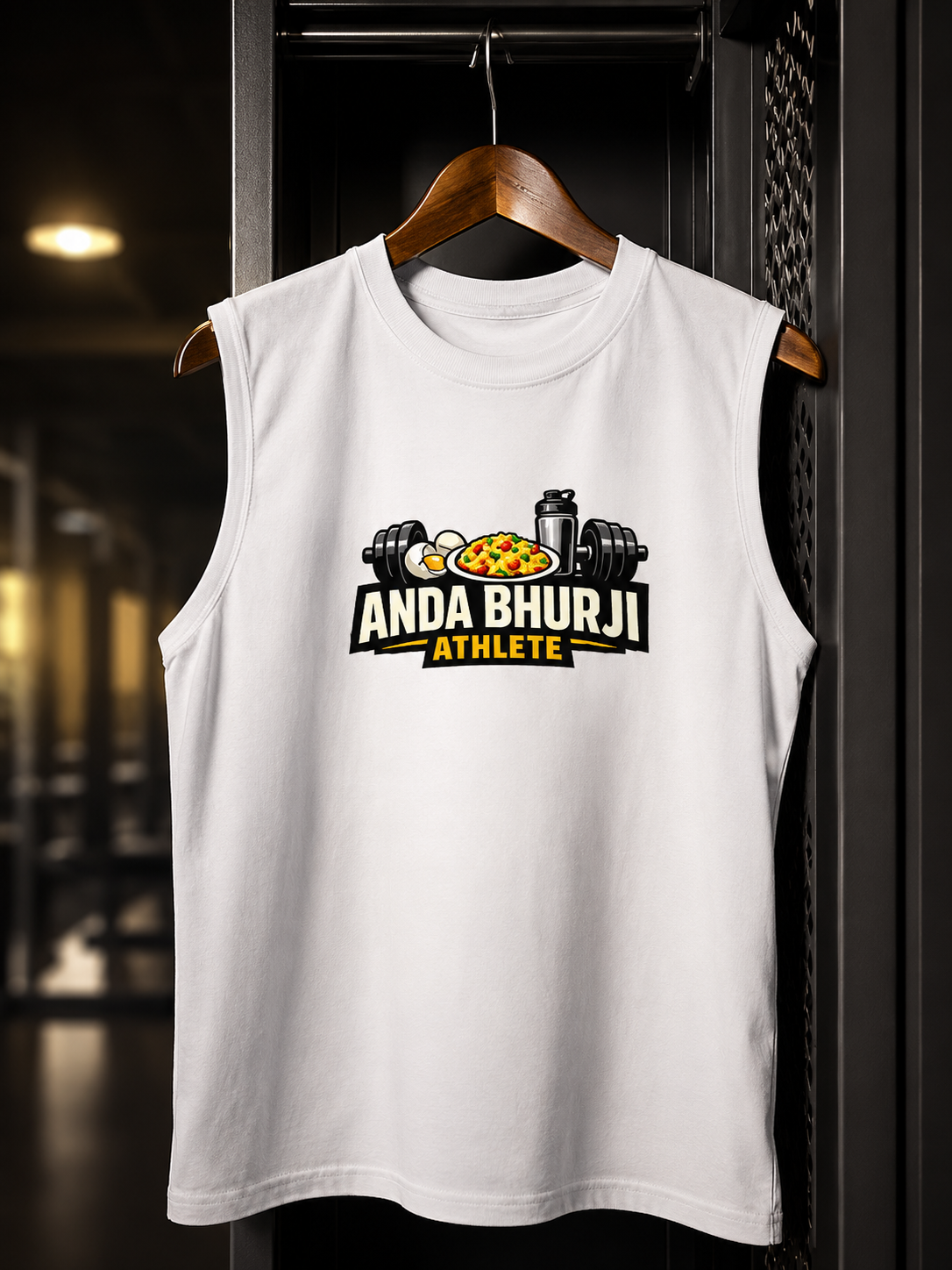 Anda Bhurji Athlete Sando | Men's Sleeveless T-Shirt Vest Tank Top | DC Culture