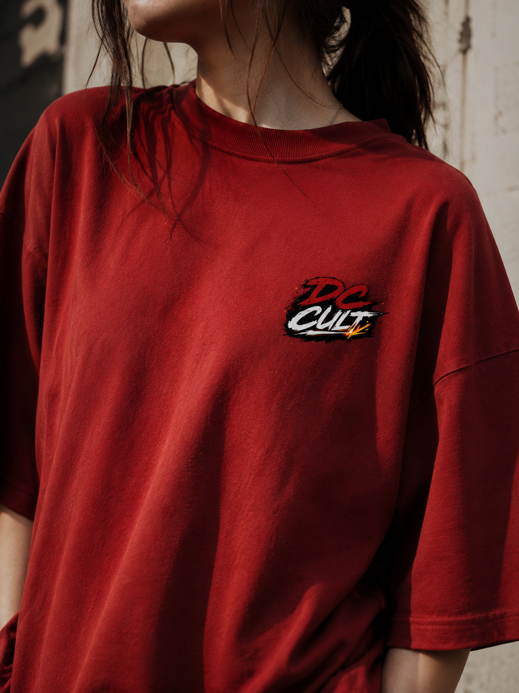 DC Cult | Unisex Terry Oversized Tee | DC Culture