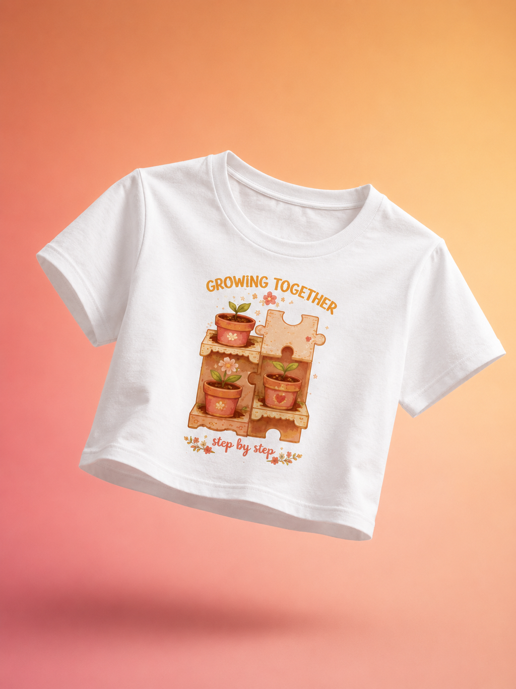 Growing together | Crop Top | DC Culture