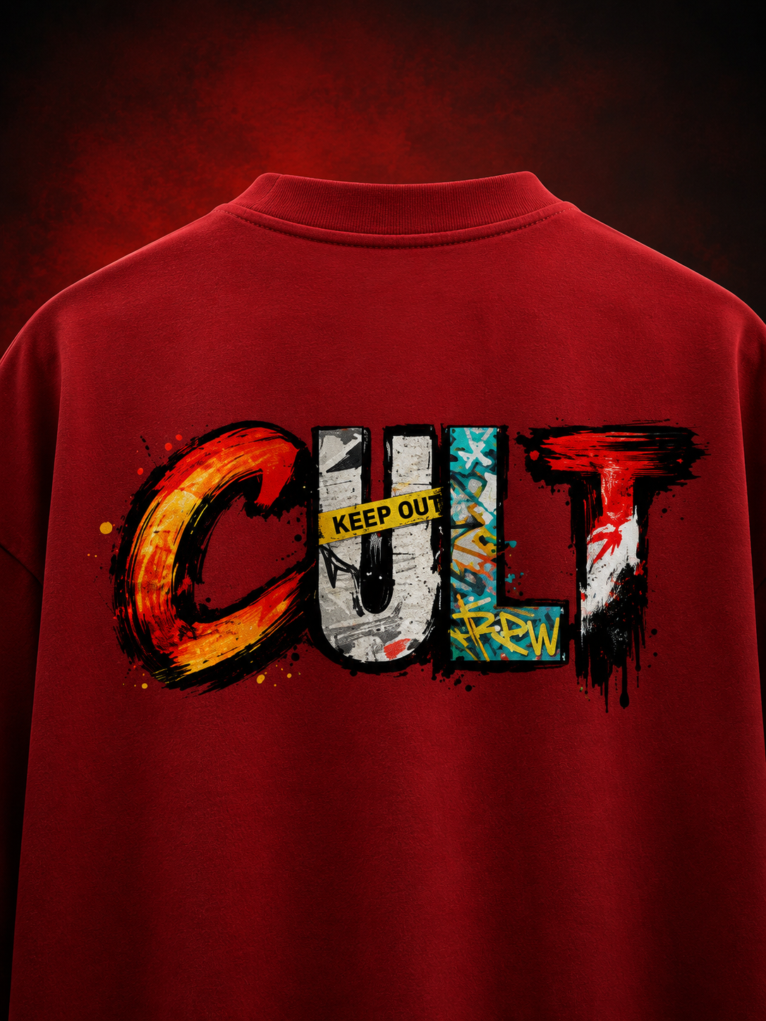 DC Cult | Unisex Terry Oversized Tee | DC Culture