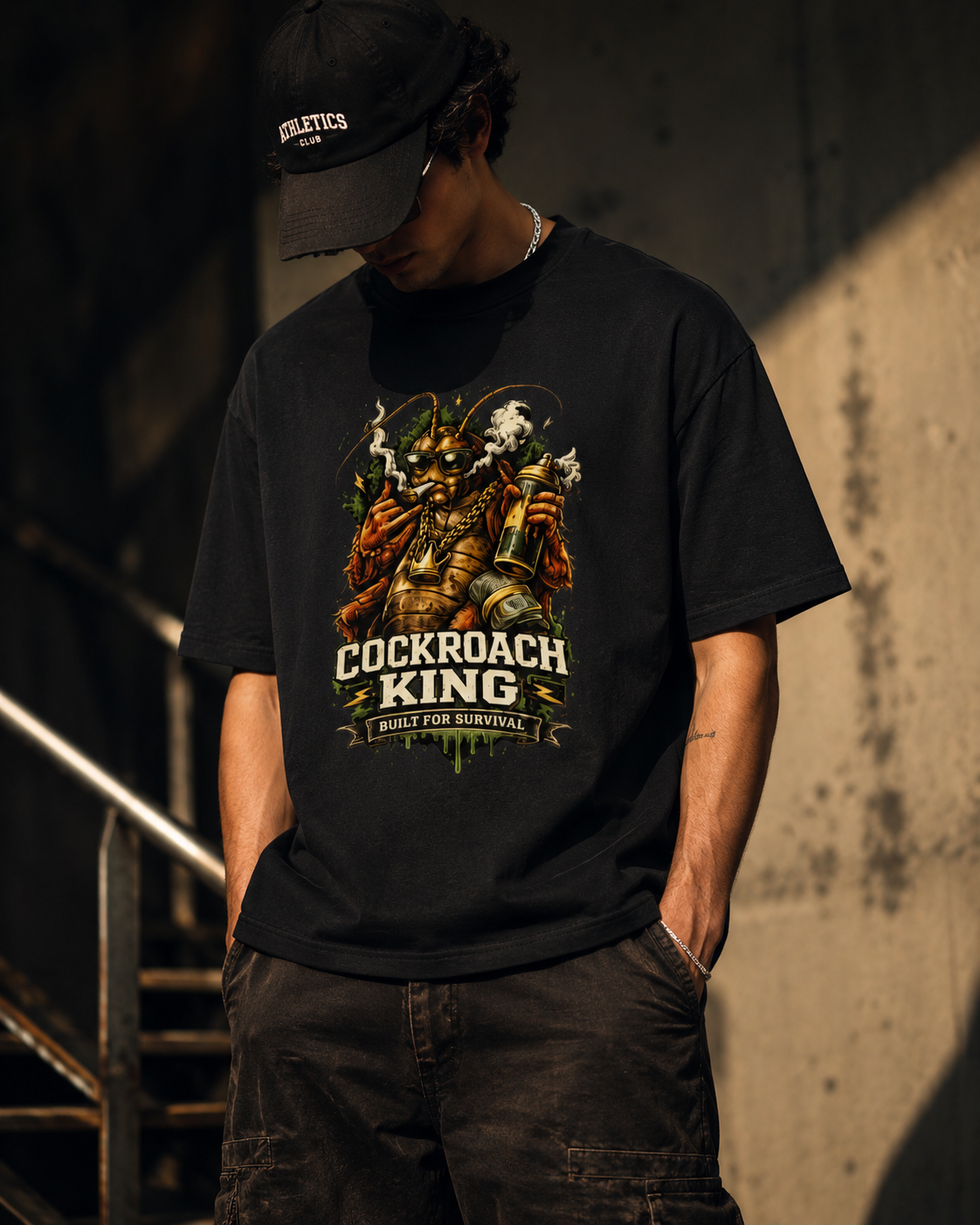 Cockroach King | Unisex Standard Crew T-Shirt | DC Culture