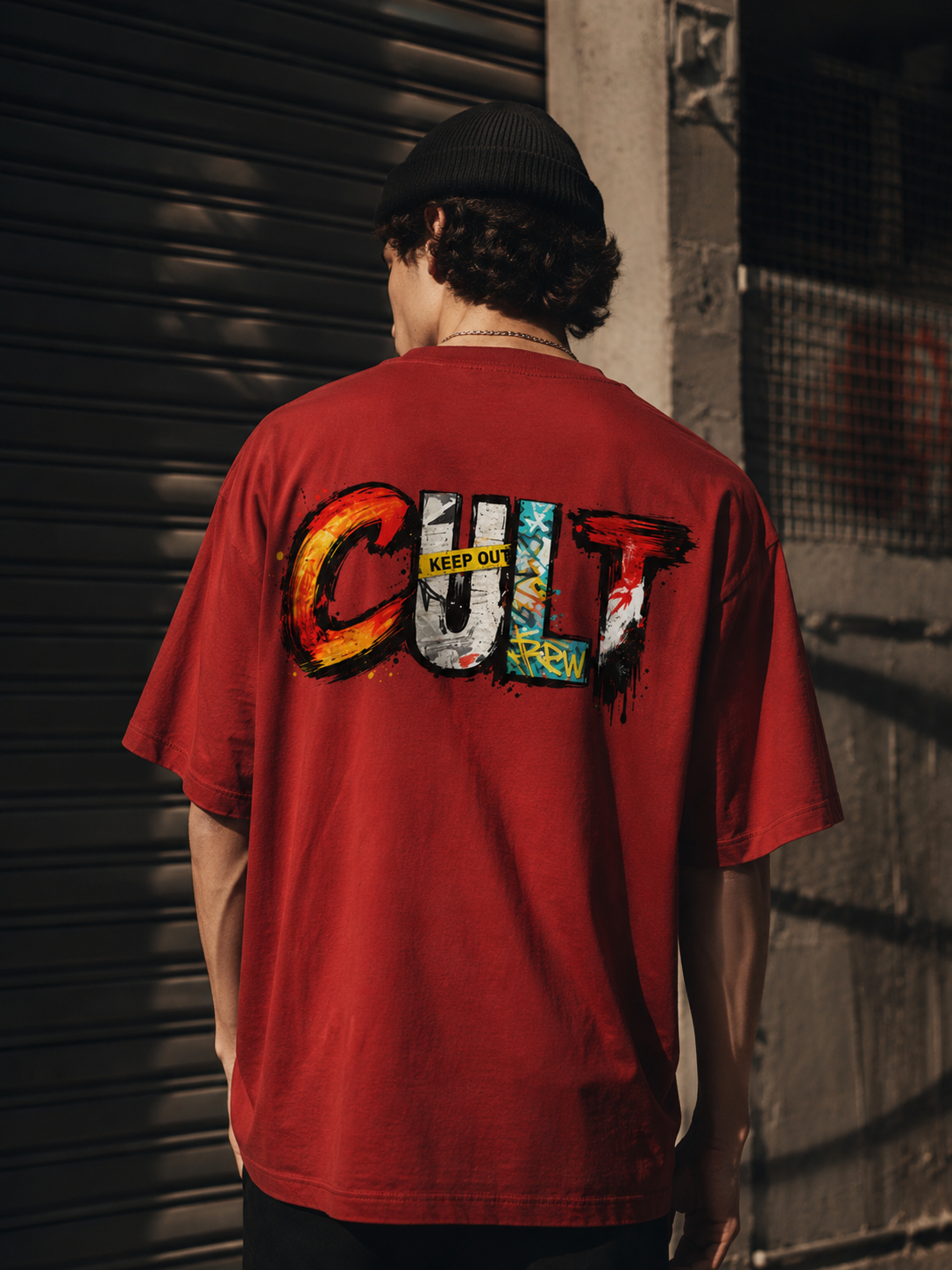 DC Cult | Unisex Terry Oversized Tee | DC Culture