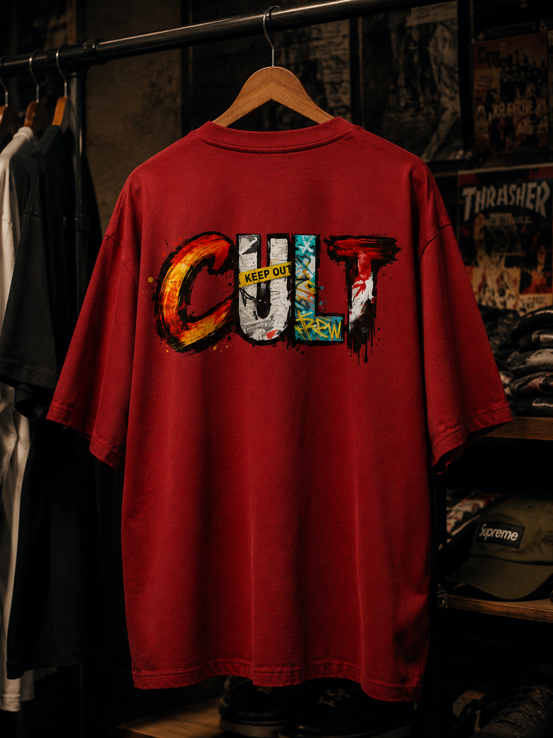 DC Cult | Unisex Terry Oversized Tee | DC Culture