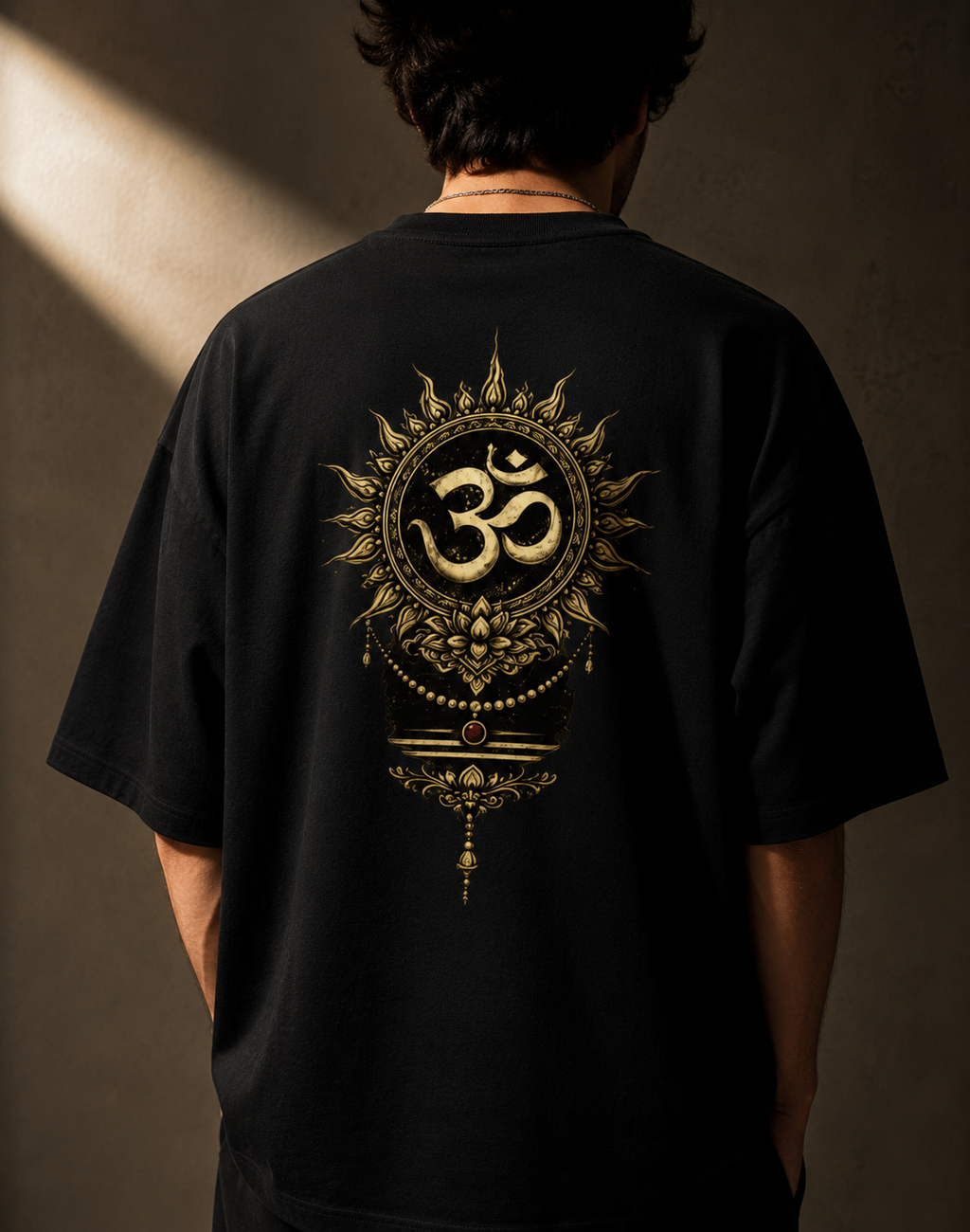 Om Energy | Unisex Terry Oversized Tee | DC Culture
