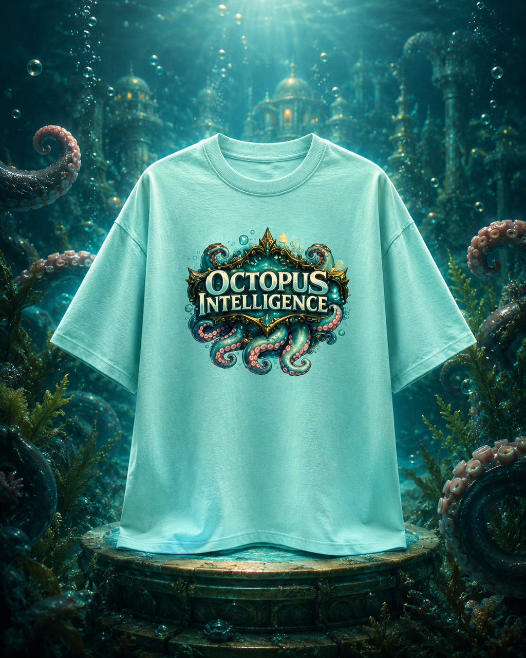 Octopus Intelligence | Unisex Oversized Classic T-Shirt | DC Culture