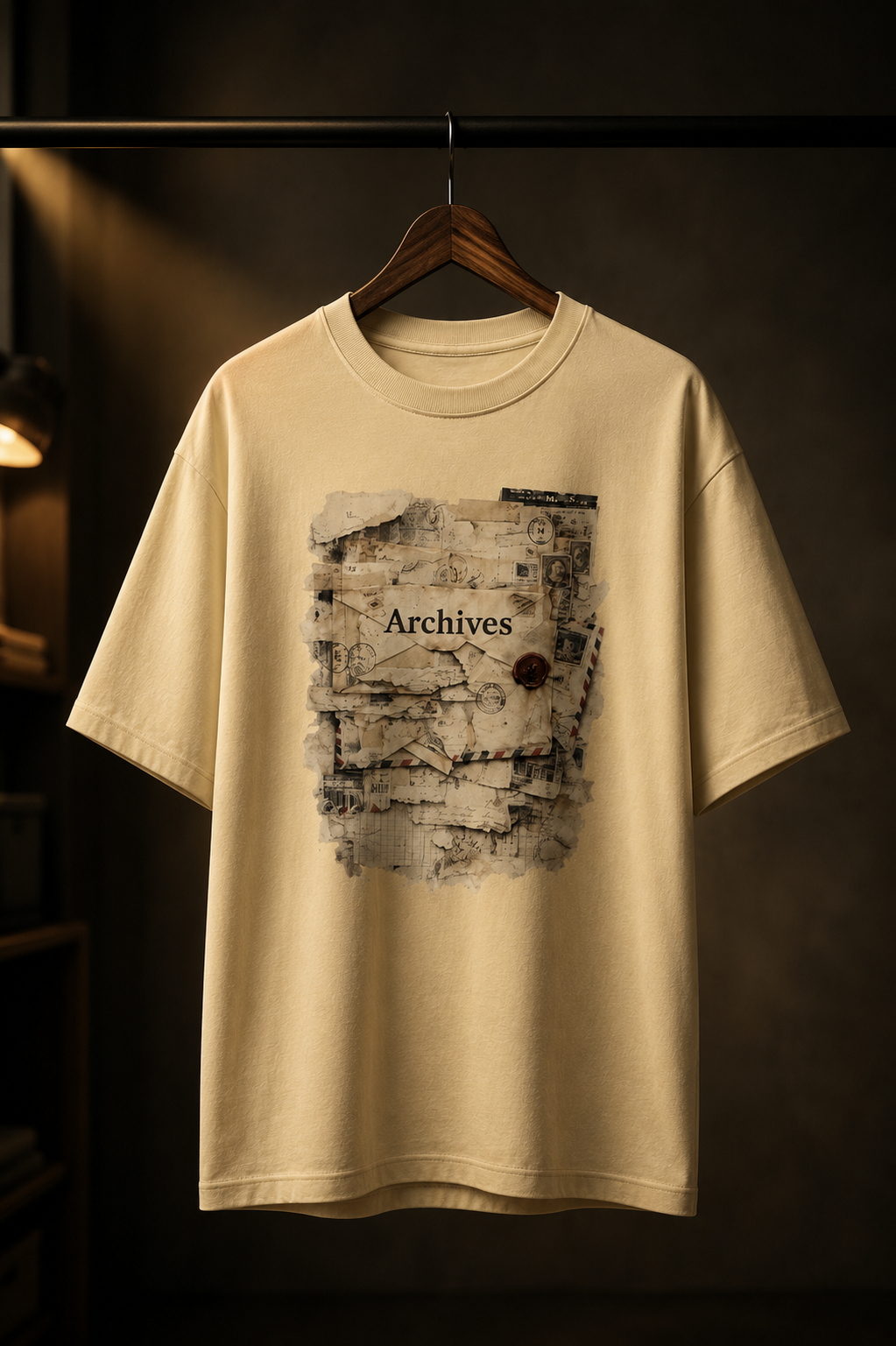 Archives Maps | Unisex Oversized Standard T-Shirt | DC Culture
