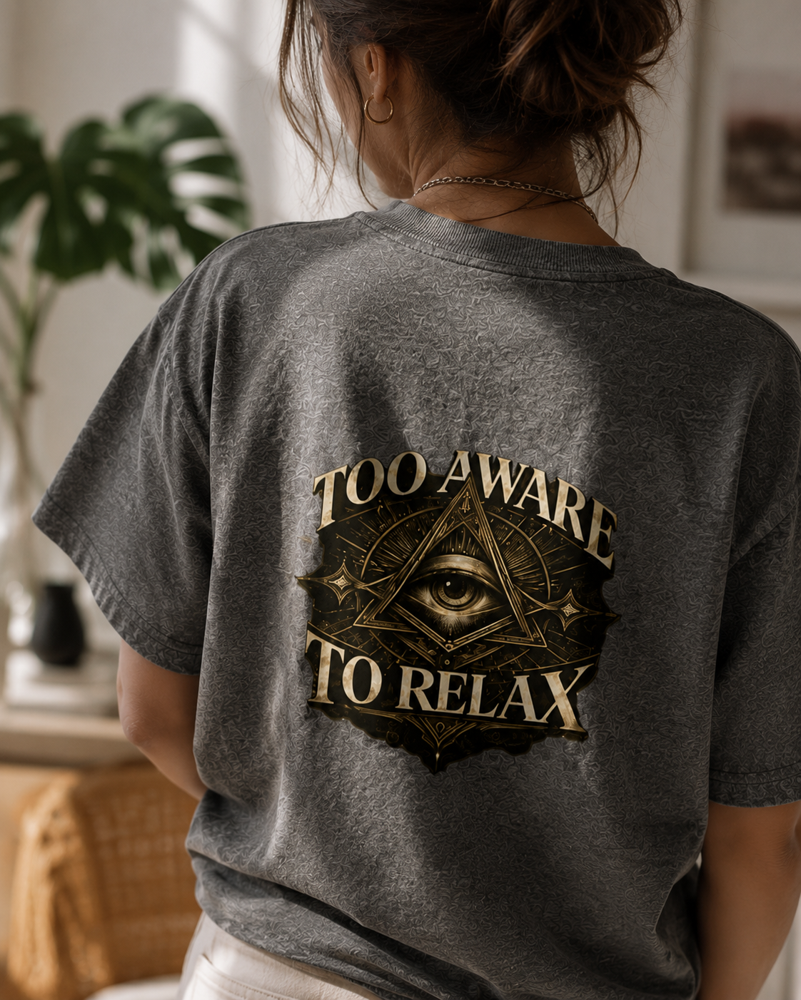 Too Aware to Relax | Unisex Classic Crew T-Shirt | DC Culture