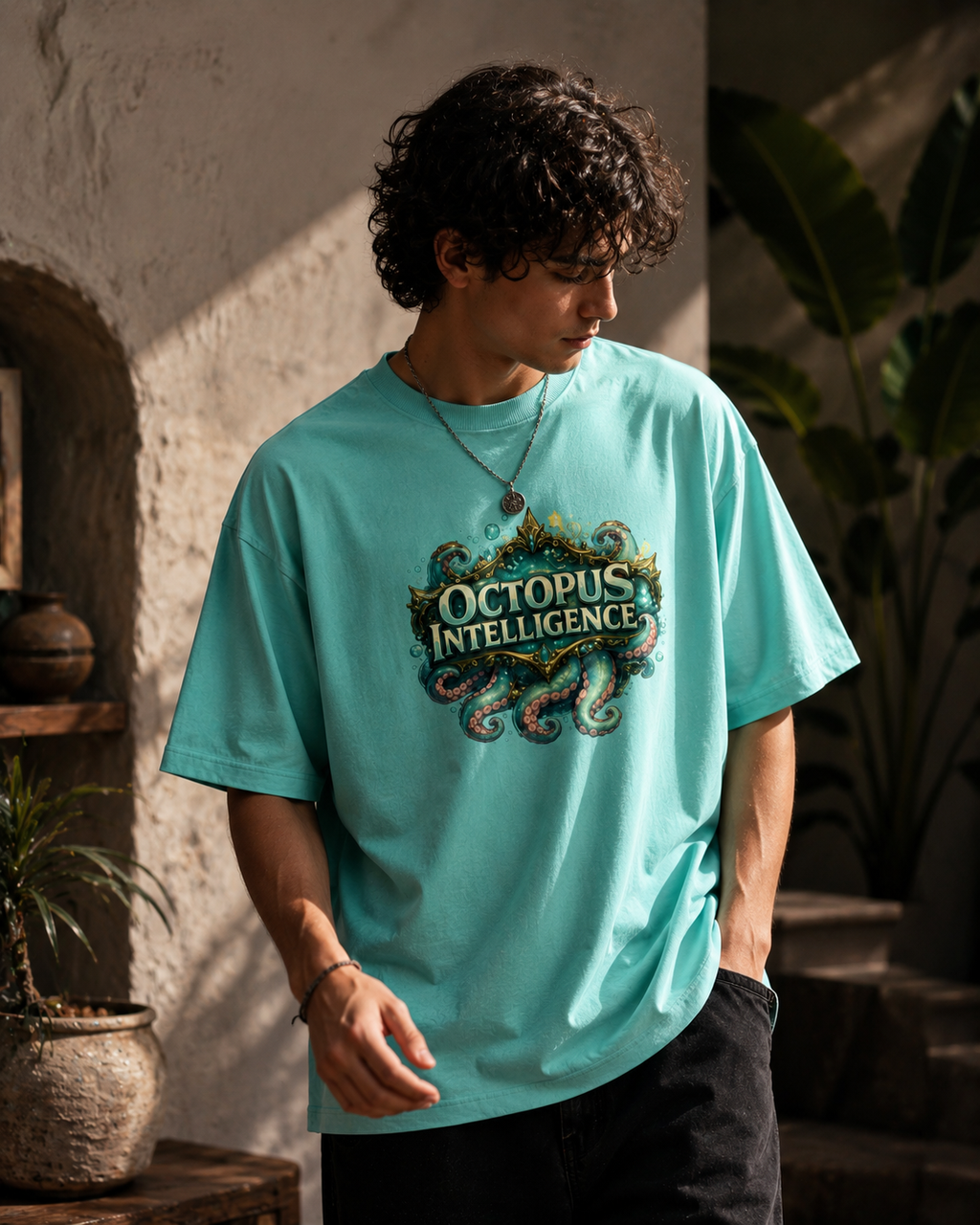 Octopus Intelligence | Unisex Oversized Classic T-Shirt | DC Culture