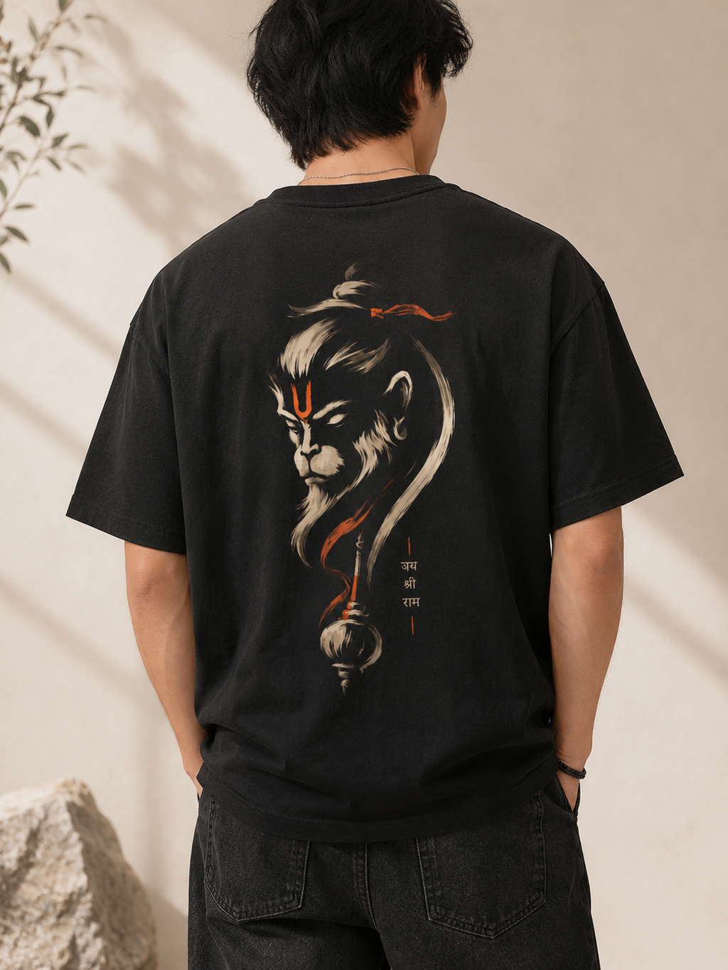 Hanuman Shadow | Unisex Classic Crew T-Shirt | DC Culture
