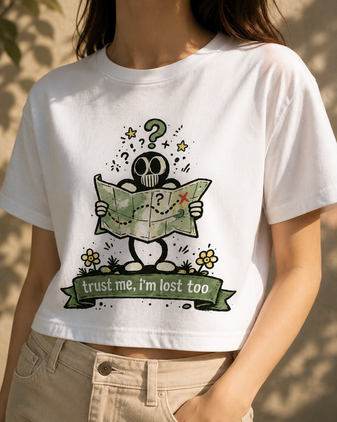 I'm Lost Too | Baby Tee | DC Culture