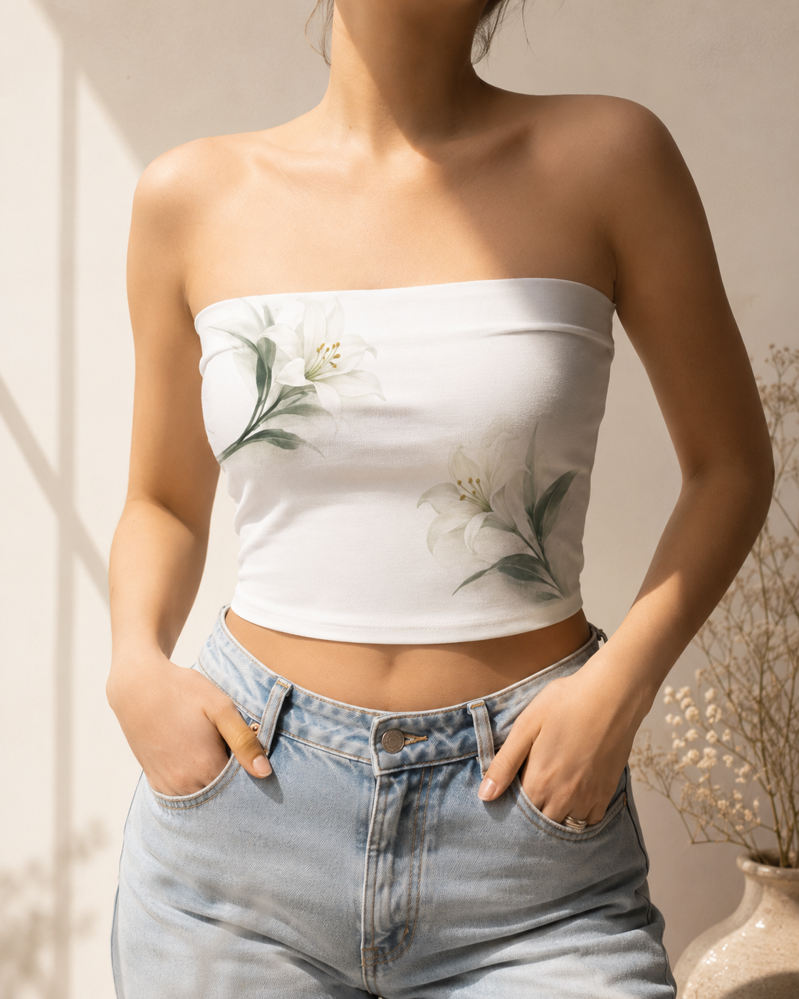 Star of Bethlehem White | Tube Top | DC Culture