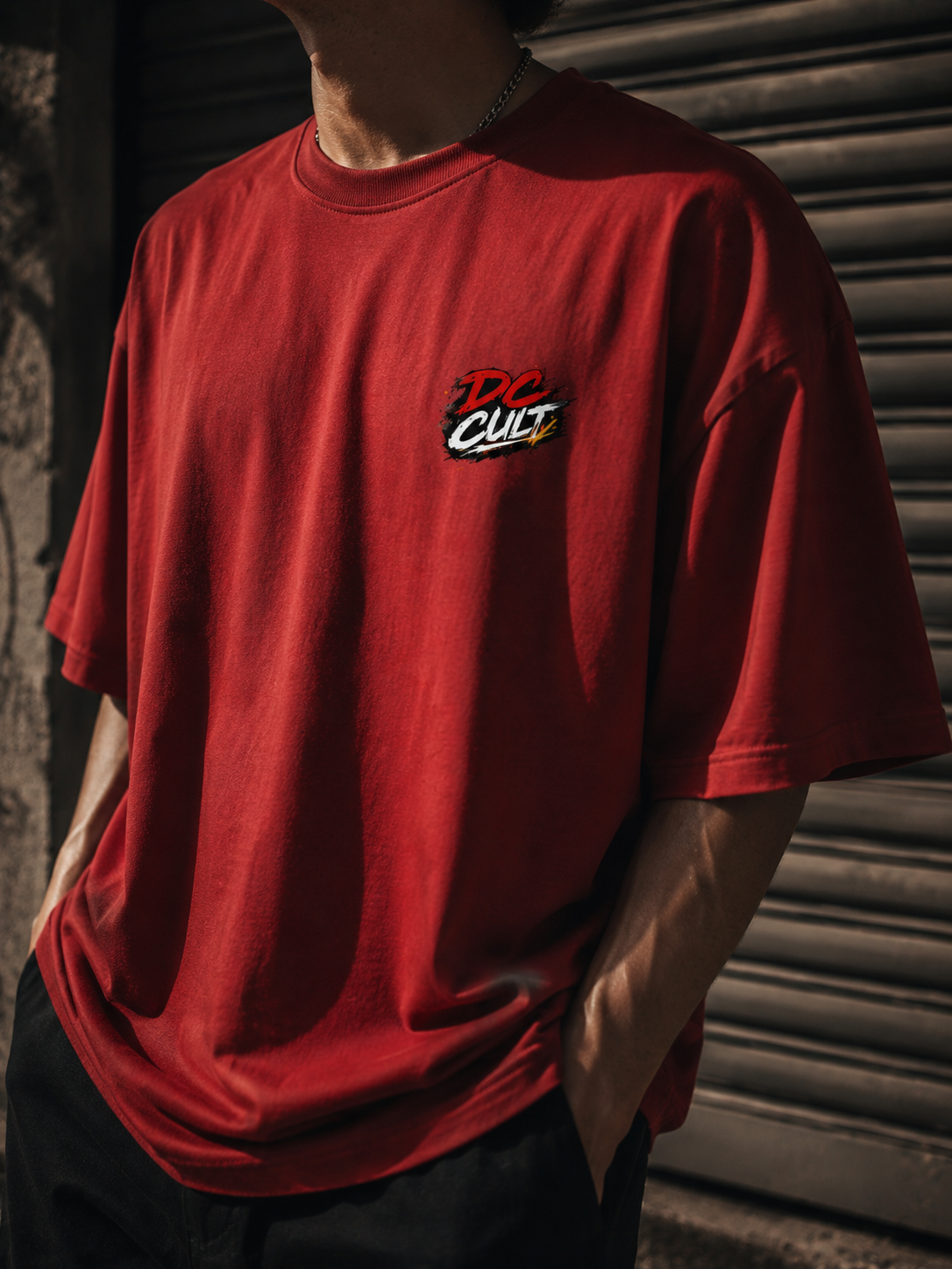 DC Cult | Unisex Terry Oversized Tee | DC Culture