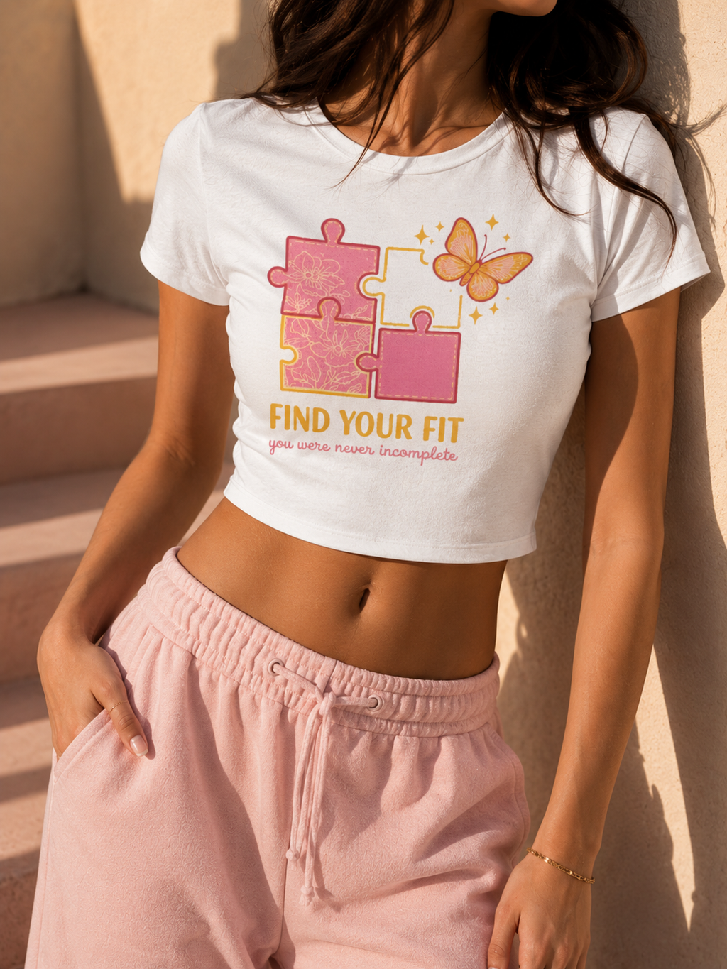 Find Your Fit | Baby Tee | DC Culture