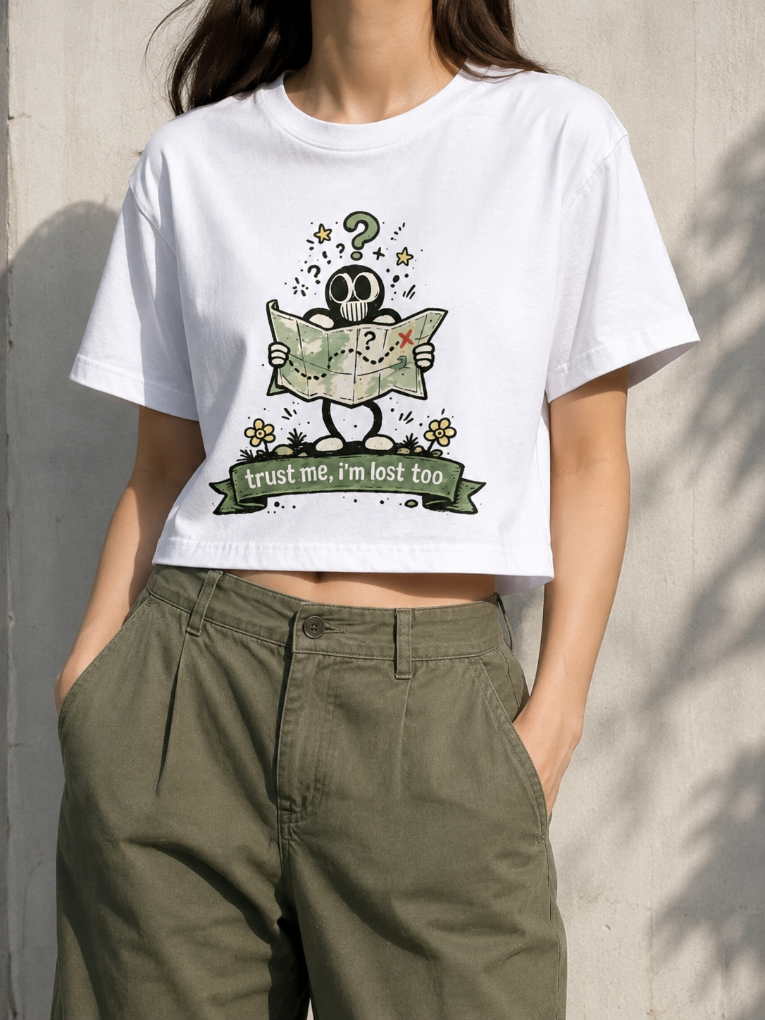 I'm Lost Too | Baby Tee | DC Culture