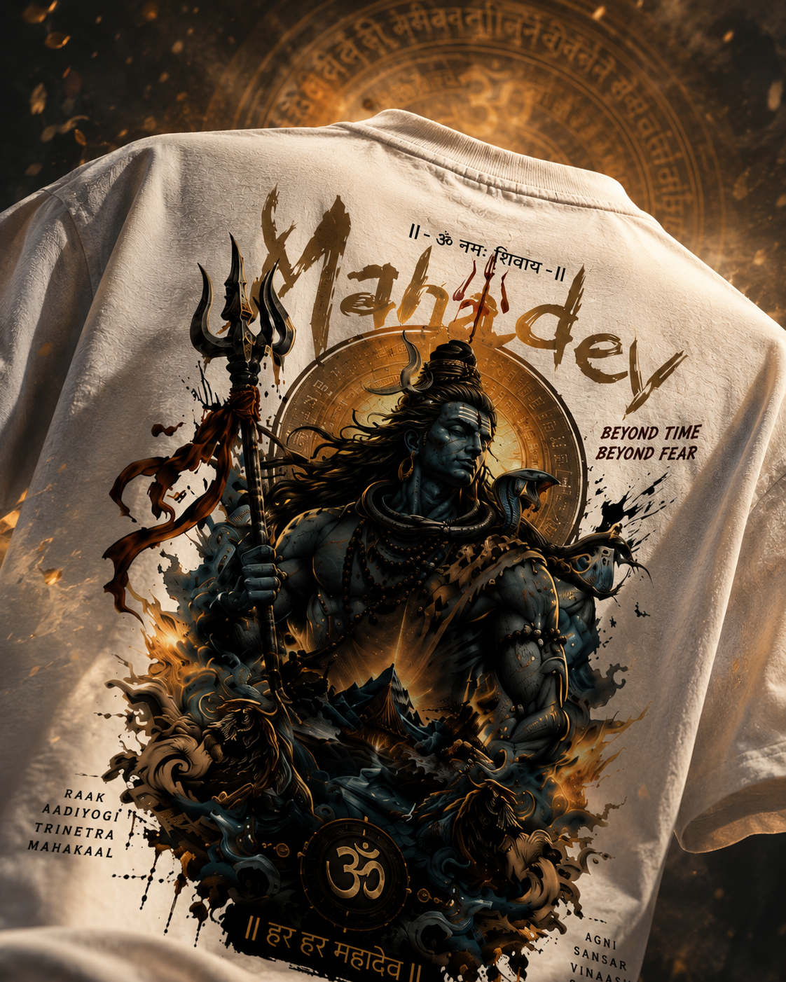 Mahadev | Unisex Oversized Standard T-Shirt | DC Culture
