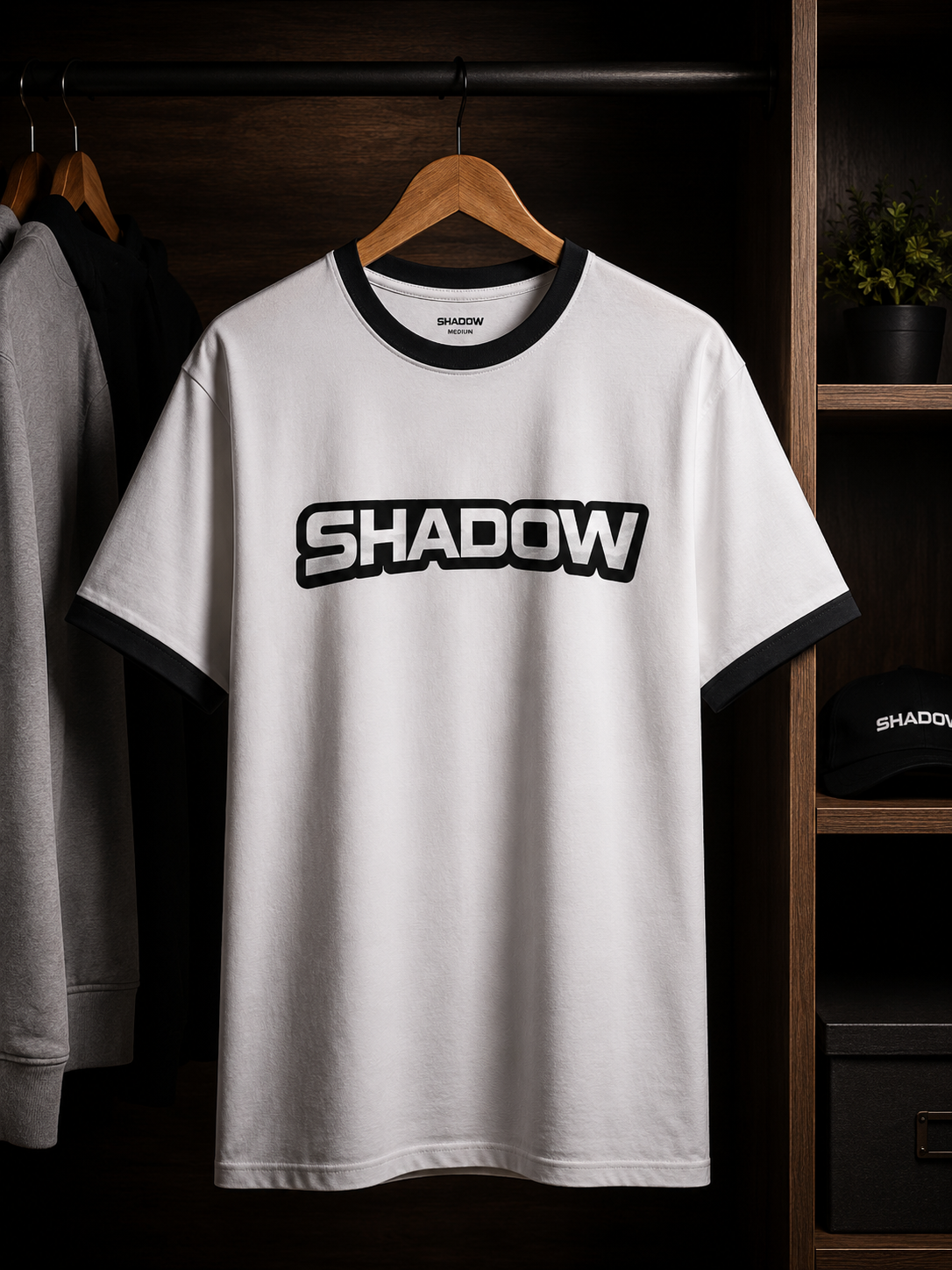 Shadow | Unisex Ringer T-Shirt | DC Culture