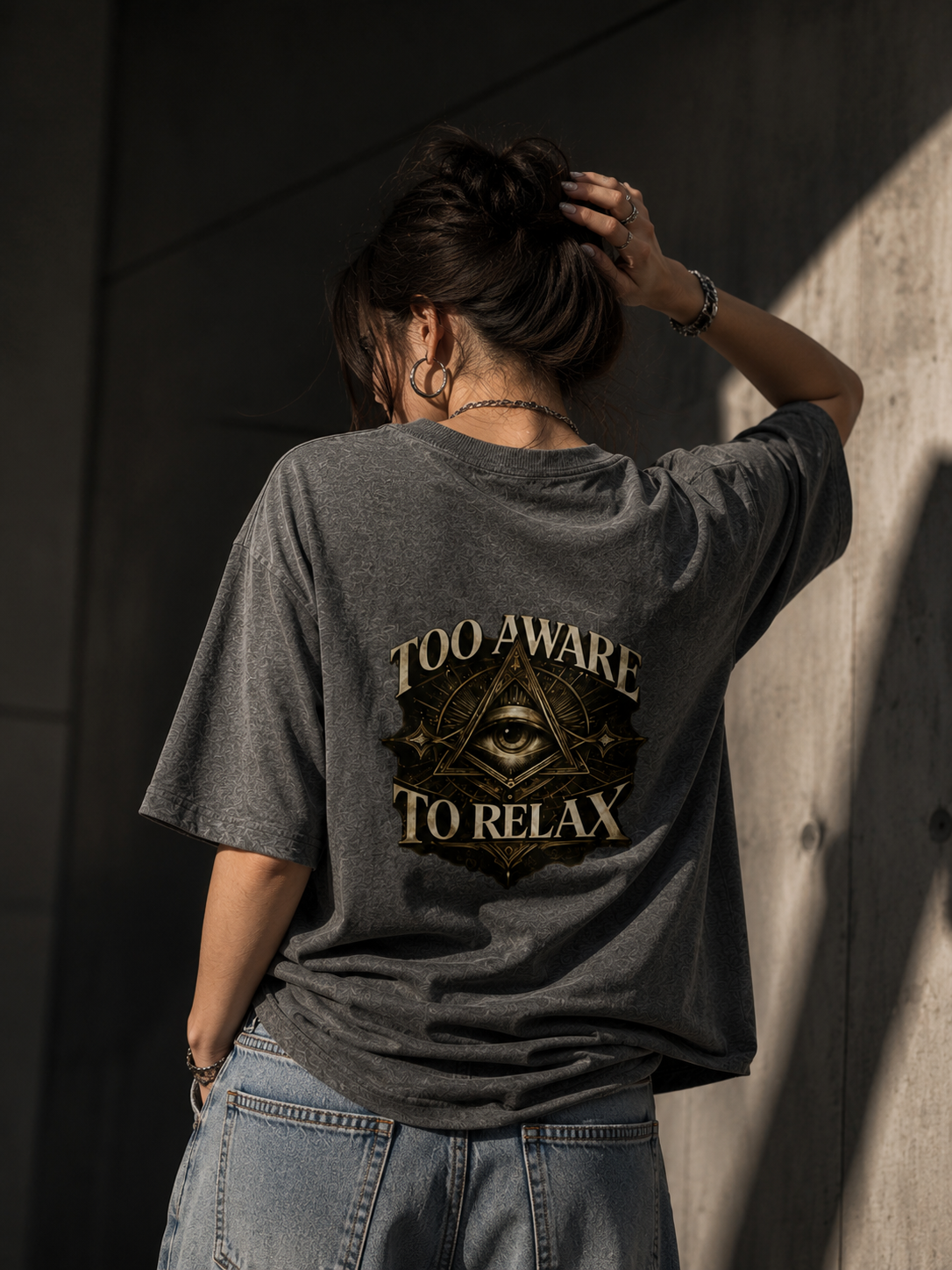 Too Aware to Relax | Unisex Classic Crew T-Shirt | DC Culture