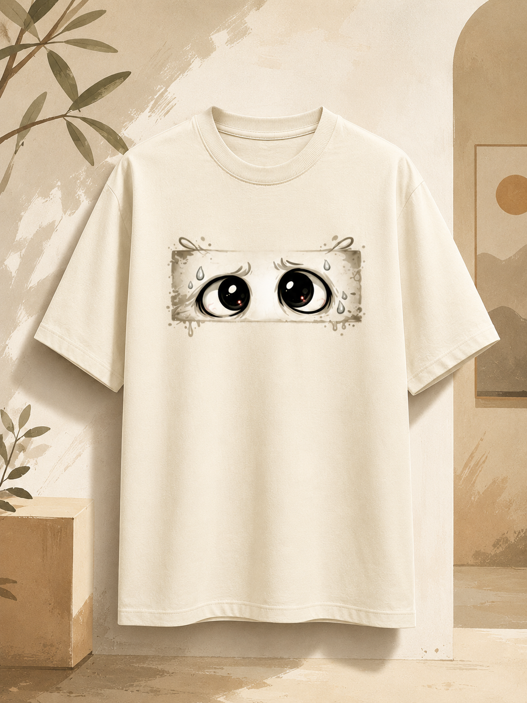 Desperate Eyes | Unisex Classic Crew T-Shirt | DC Culture