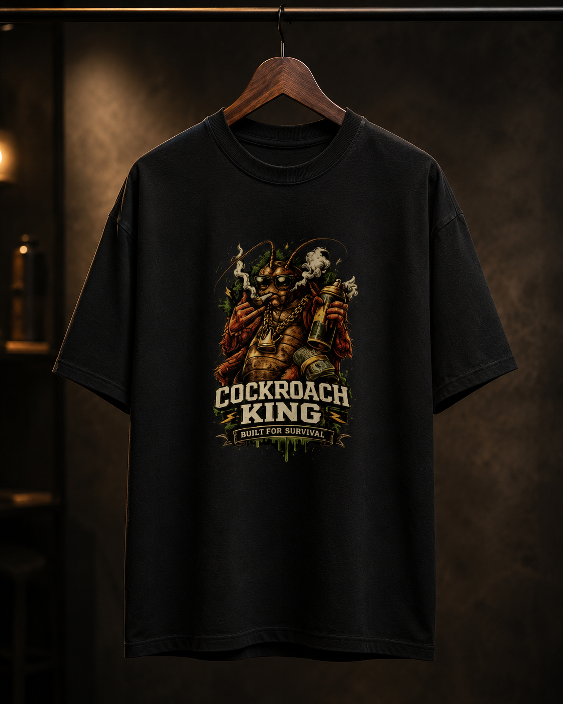 Cockroach King | Unisex Standard Crew T-Shirt | DC Culture