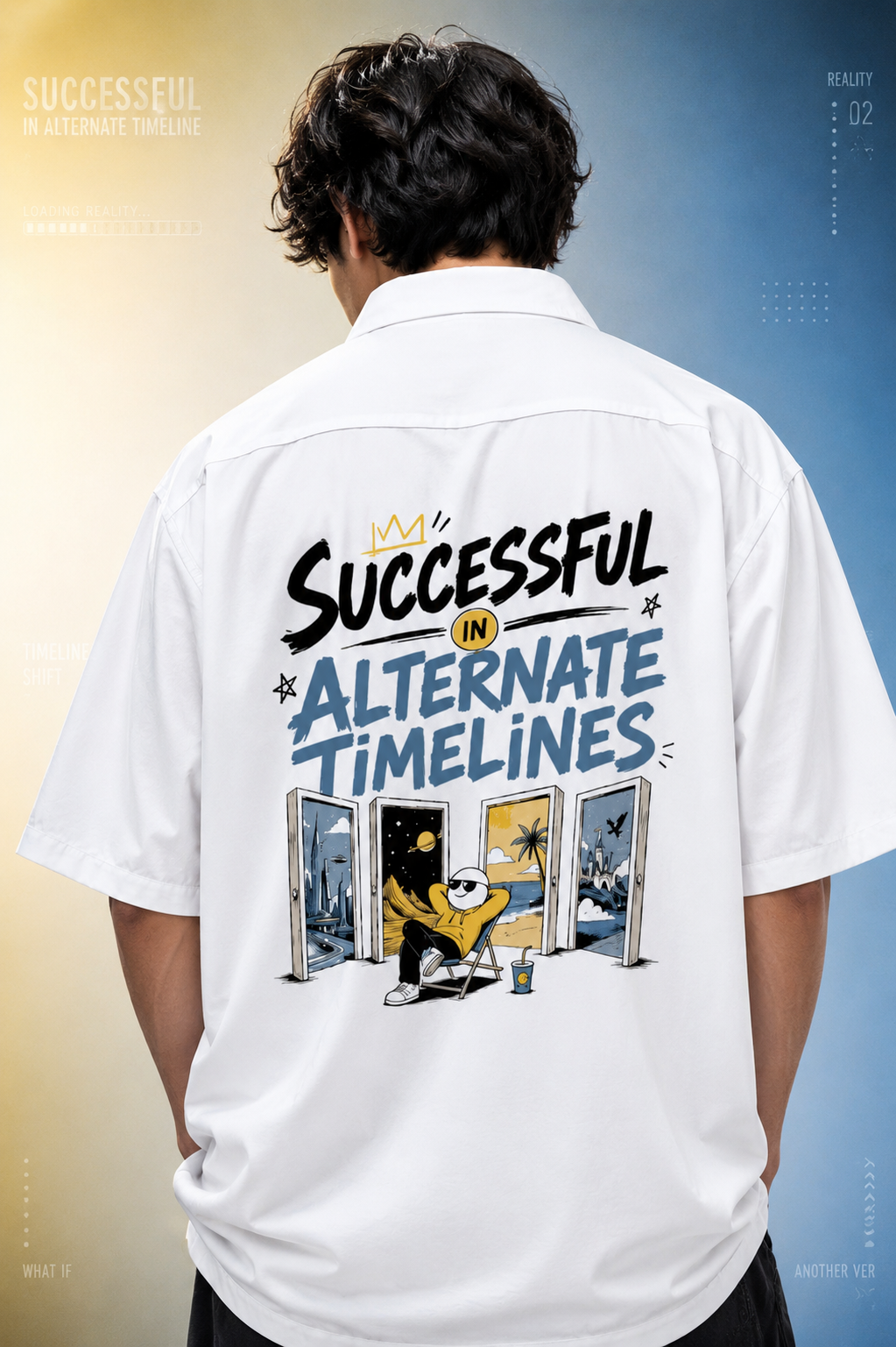 Successful in alternate Timeline | Unisex Oversized Shirt | DC Culture